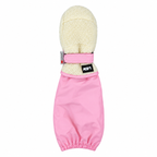 L-Bow Sherpa Mitten sherpa exterior shell kids winter mitten pink