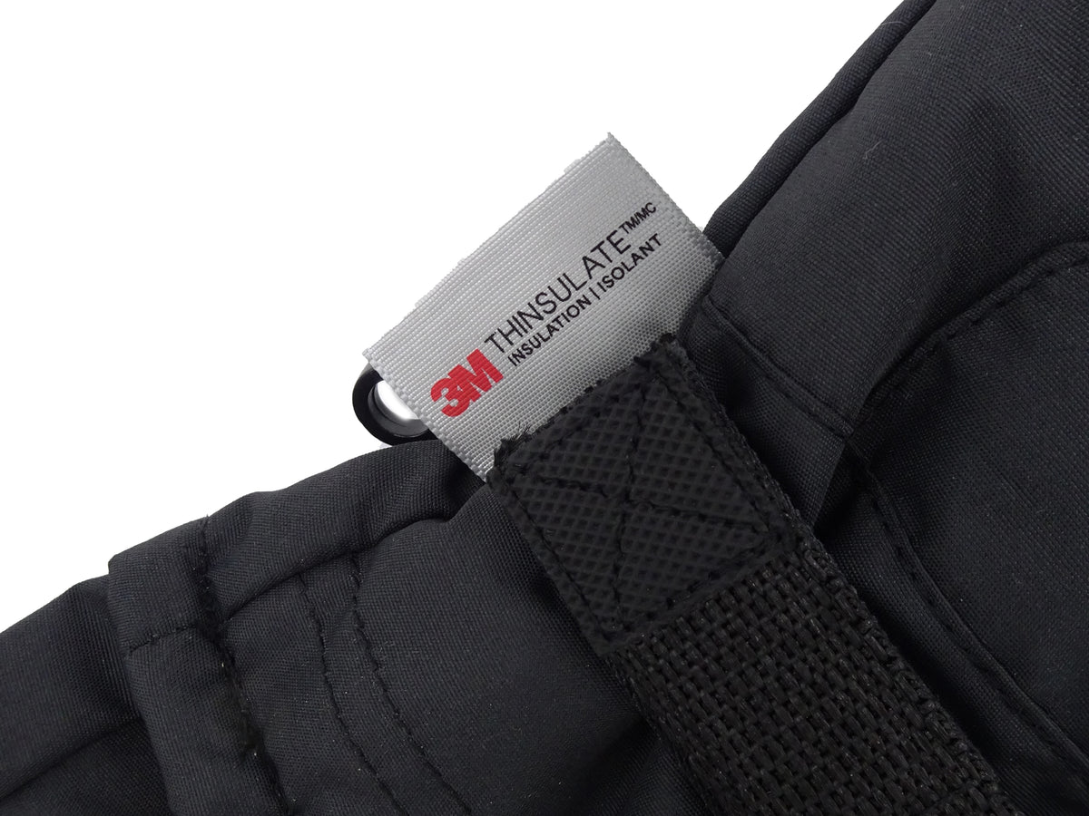 3M Thinsulate insulation label inside an L-Bow kids mitten