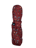L-Bow Carly Jo Winter Camp Mitten kids winter mitten navy black burgundy