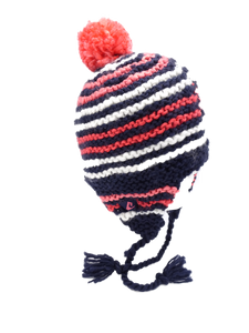 Winter Fleece Lined Navy Hat