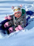 Infant Mittens Pink