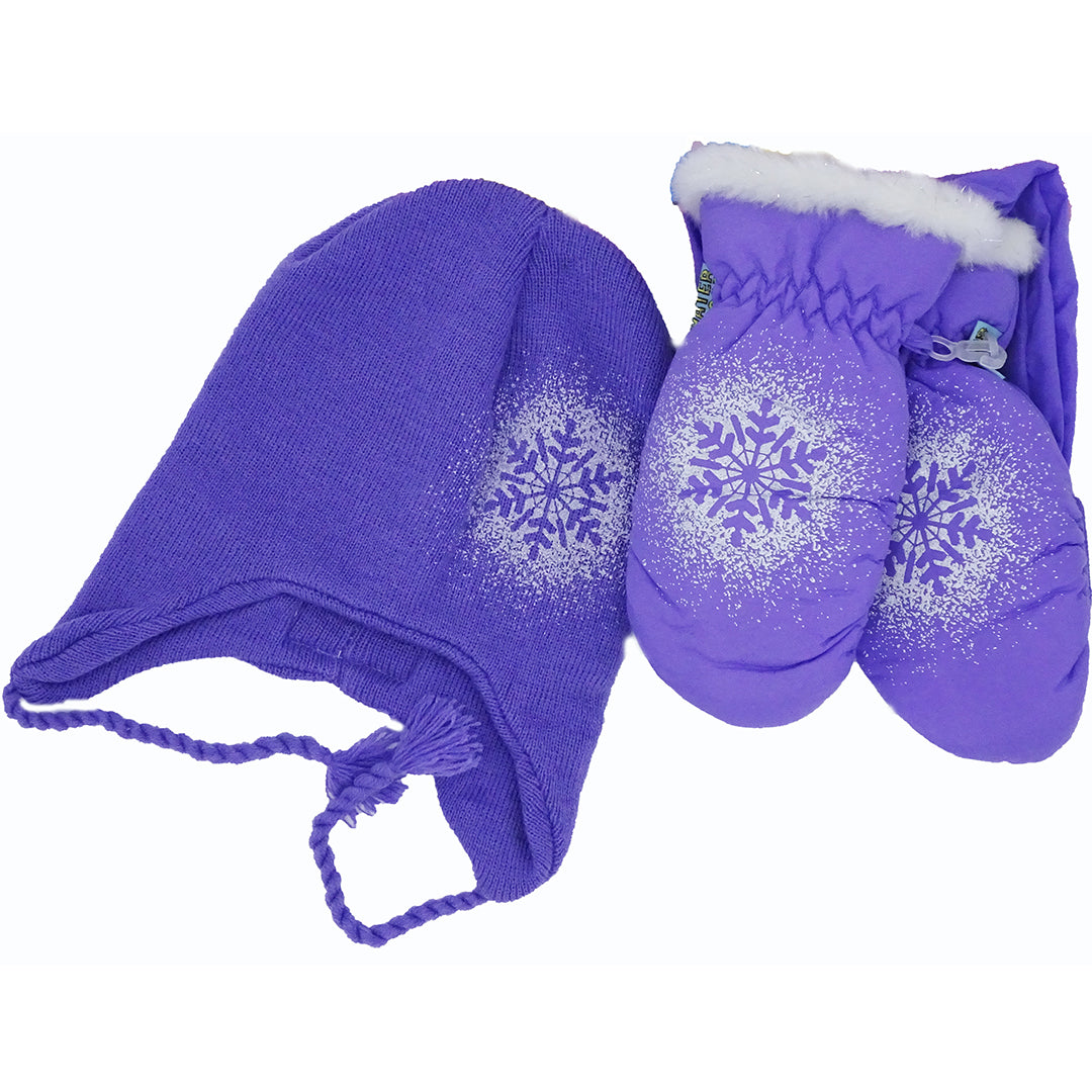 Sparkle Snowflake Gift Set Purple