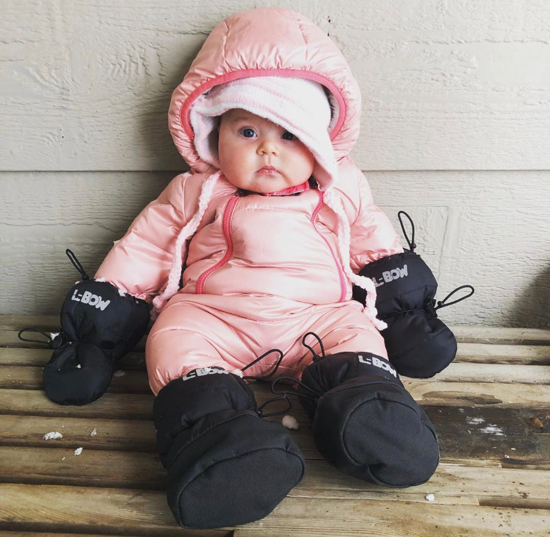 Infant Booties Black