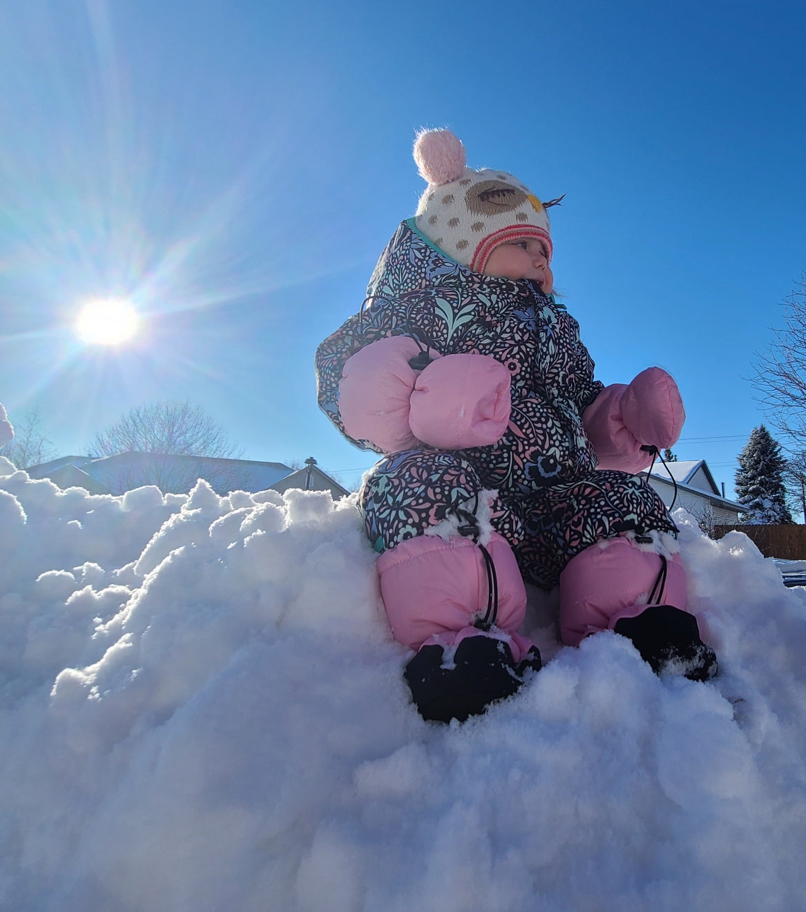 Infant Booties Pink