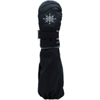 Silver Snowflake Mitten